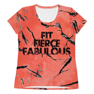 Fit Fierce Fabulous Women's Athletic Tee