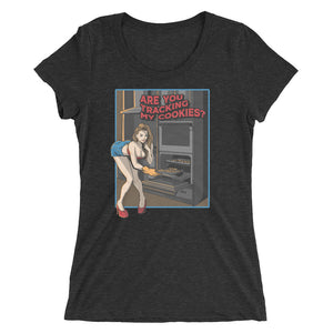Tracking My Cookies #1 Women's Triblend Tee