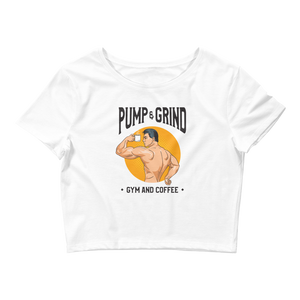 Pump & Grind Women’s Crop Tee
