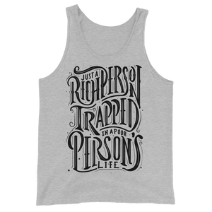 Just a Rich Person Unisex Tank