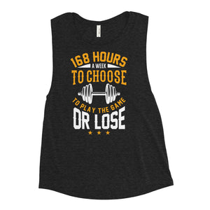 Play The Game Women's Muscle Tank