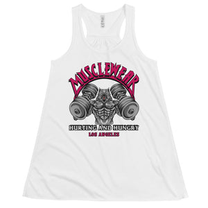 Musclewear LA (Pink) Women's Flowy Racerback Tank