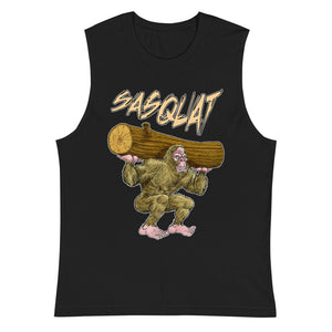 Sasquat Toon Unisex Muscle Shirt