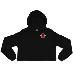 ProTraining Logo (Red) Women's Cropped Hoodie