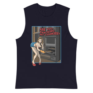 Tracking My Cookies #1 Unisex Muscle Shirt