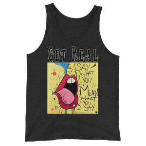 Say What You Mean Unisex Tank