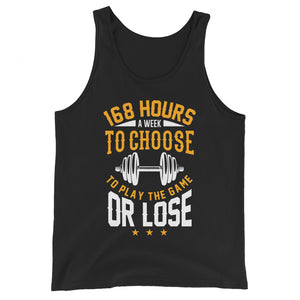 Play The Game Unisex Tank