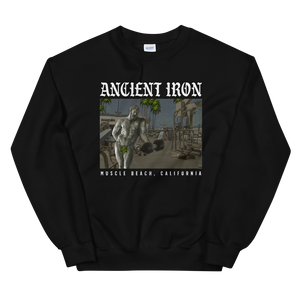 Ancient Iron Muscle Beach Unisex Sweatshirt