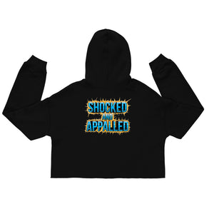 Shocked and Appalled Women's Cropped Hoodie