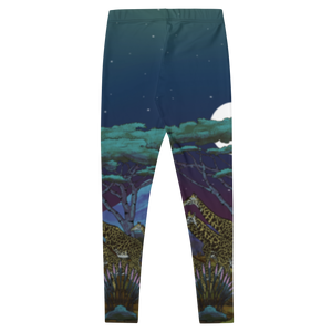 Safari Nights Leggings (Blue)