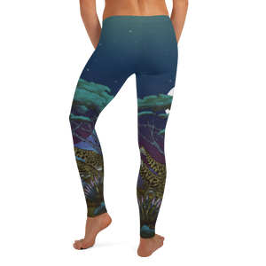 Safari Nights Leggings (Blue)