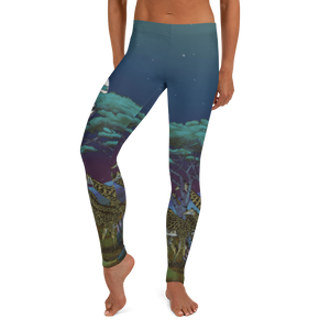 Safari Nights Leggings (Blue)