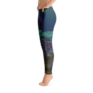 Safari Nights Leggings (Blue)