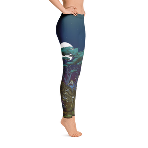 Safari Nights Leggings (Blue)