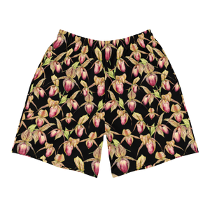 Rothschild Orchid Men's Athletic Long Shorts