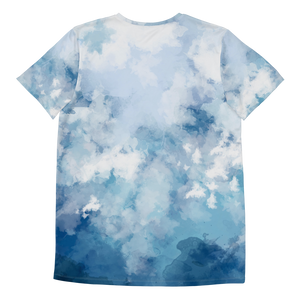 Human Race Blue Men's Athletic Tee