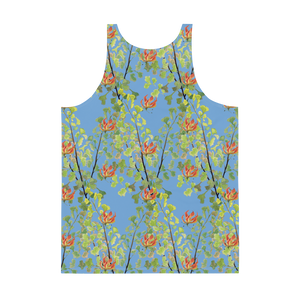 Ferntastic (Blue) Unisex Tank Top