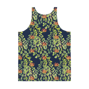 Ferntastic (Navy) Unisex Tank
