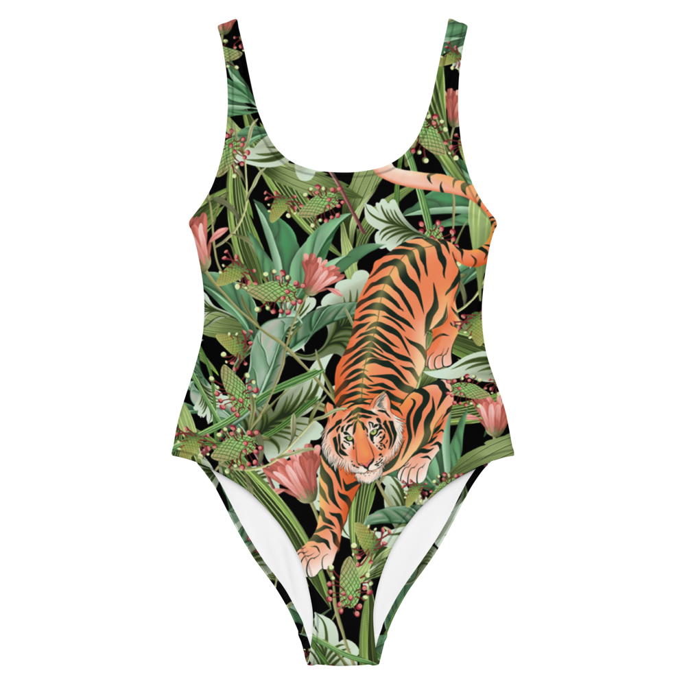 Tiger face monokini online
