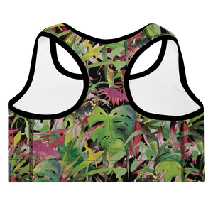 Jungle Padded Sports Bra