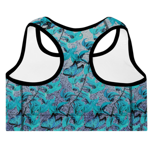 Jade Padded Sports Bra (Stained Glass-Light)