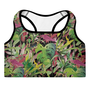 Jungle Padded Sports Bra