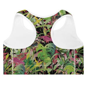 Jungle Padded Sports Bra