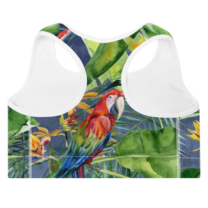 Parrot Padded Sports Bra