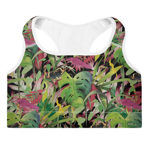 Jungle Padded Sports Bra