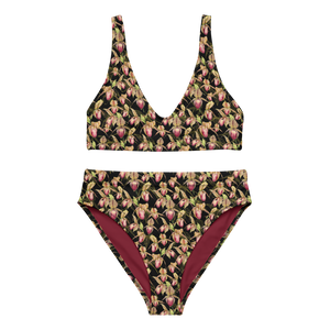 Rothschild Orchid Recycled High-waisted Bikini