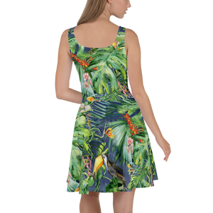 Toucan Skater Dress
