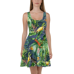Toucan Skater Dress