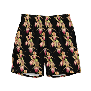 Rothschild Orchid Men's Swim Trunks (Pattern Print)