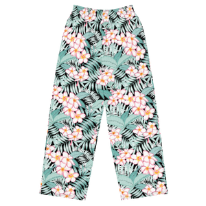 Plumeria Unisex Wide-leg Pants