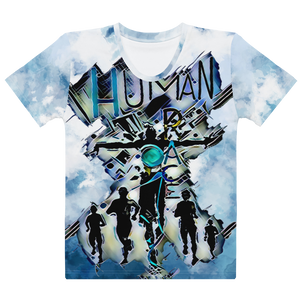 Human Race Blue Women's Tee