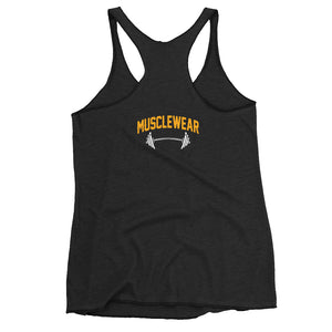Play The Game Women's Triblend Racerback Tank