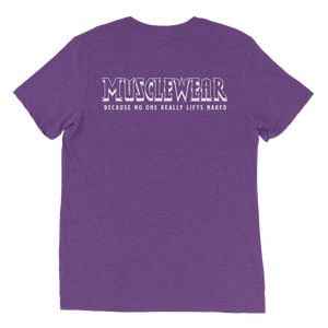 Ancient Iron Muscle Beach Unisex Triblend Tee