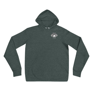 Beastmode (White) Unisex Fleece Hoodie
