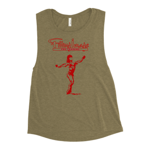 ProTraining Logo (Red) Women's Muscle Tank