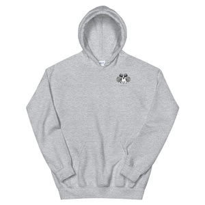Musclewear LA (White) Unisex Heavyweight Hoodie