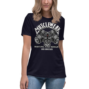 Musclewear LA (White) Women's Relaxed Tee