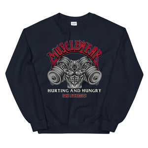 Musclewear LA (Red) Unisex Sweatshirt