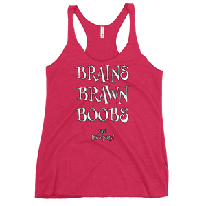 It's a Party Women's Triblend Racerback Tank