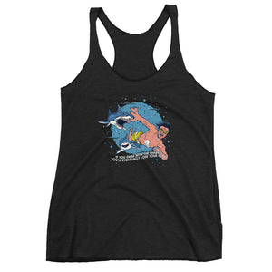 Lose Your Head Women's Triblend Racerback Tank