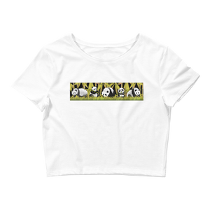 PANDAMONIUM! Women’s Crop Tee