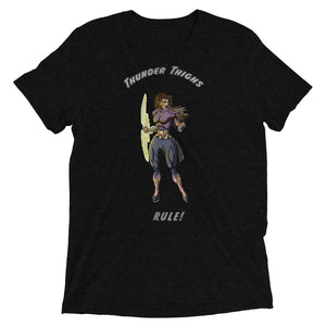 Thunder Thighs Unisex Triblend Tee