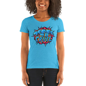 2Cool (Blue/Pink) Women's Triblend Tee