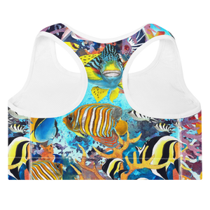 Barrier Reef Padded Sports Bra