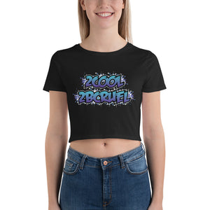 2Cool (Aqua) Women’s Crop Tee