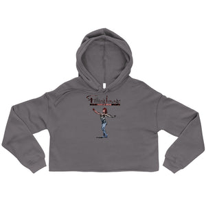 Fitting Image Firesky Women's Cropped Hoodie
